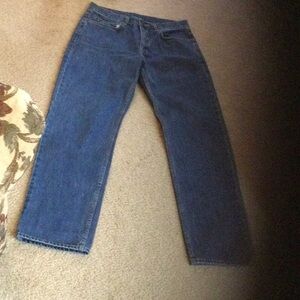 Men's Straight Leg Denim Jeans